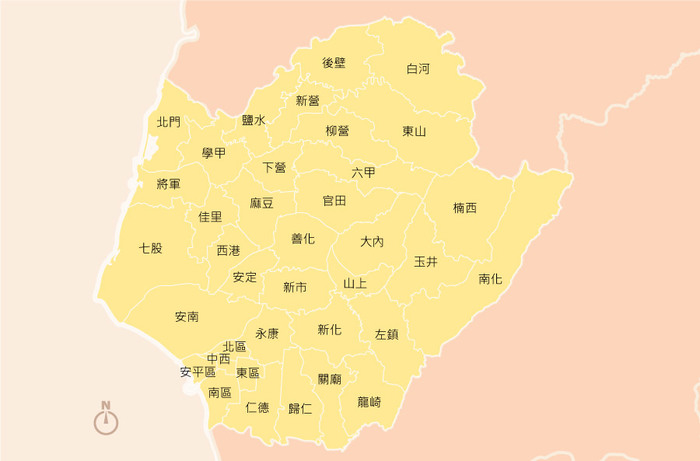 台南市區圖